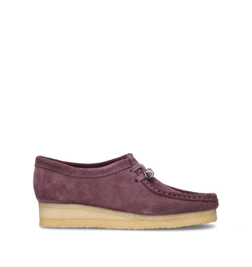 CLARKS ORIGINALS WALLABEE Mocassino donna viola in suede