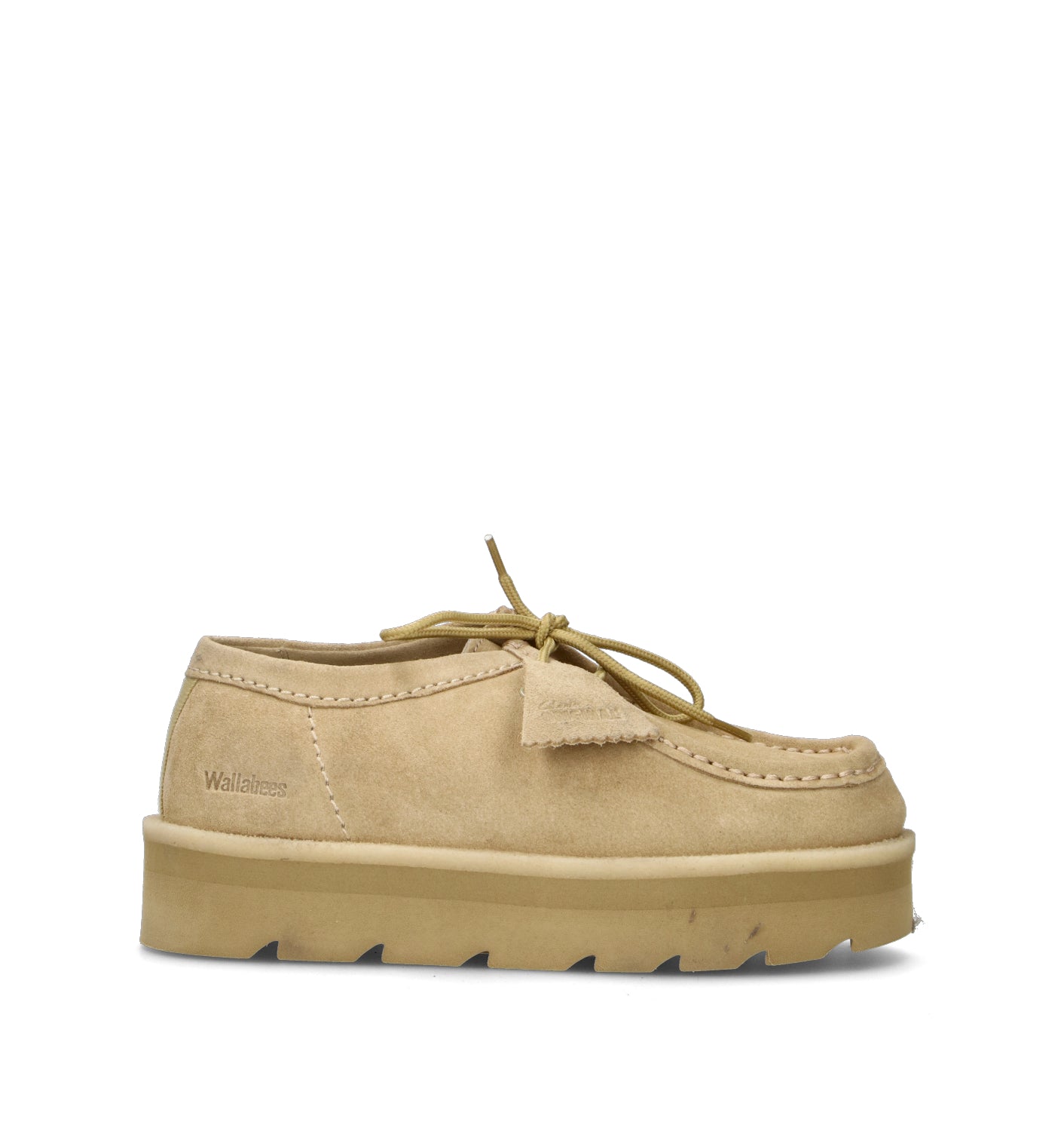 CLARKS ORIGINALS MEARE WALLA Mocassino donna beige in suede