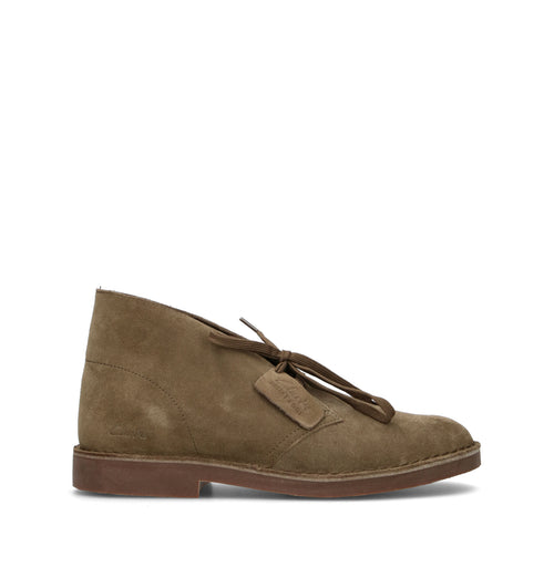 CLARKS EVO DESERT BOOT EVO Polacco uomo oliva in suede