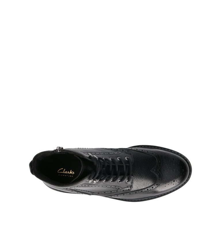 CLARKS CORE Polacco uomo nero in pelle