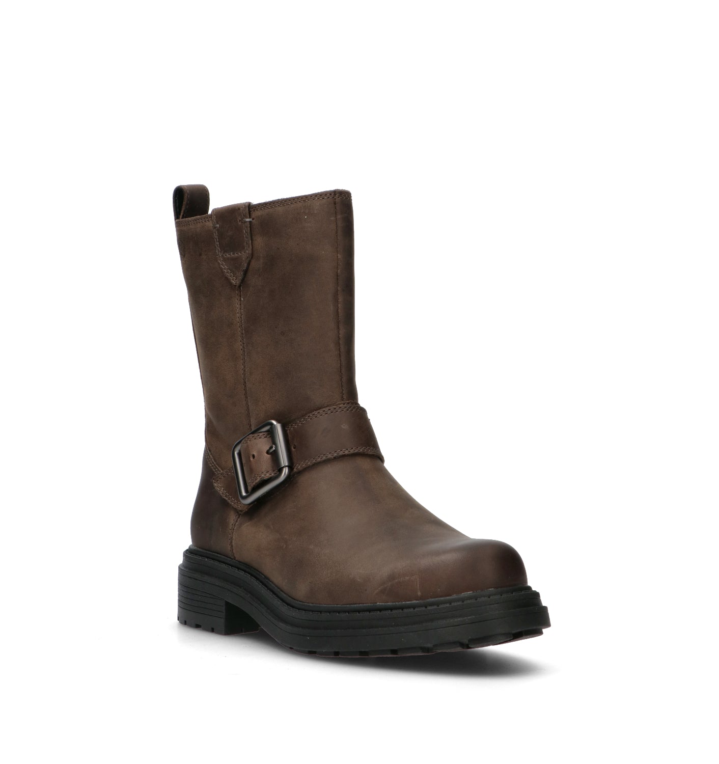 CLARKS CORE ORINOCO 3 BAY Stivale donna  grigio scuro in pelle