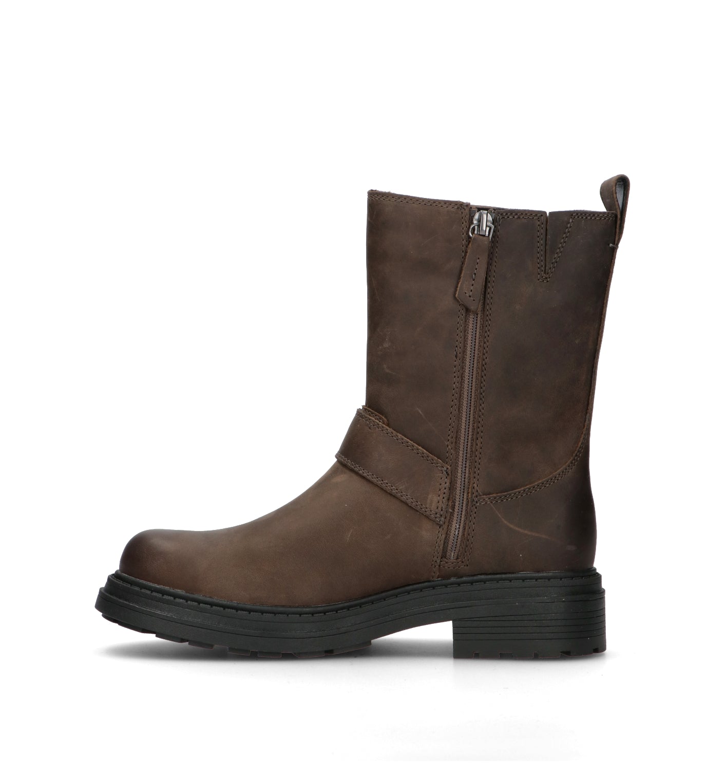 CLARKS CORE ORINOCO 3 BAY Stivale donna  grigio scuro in pelle