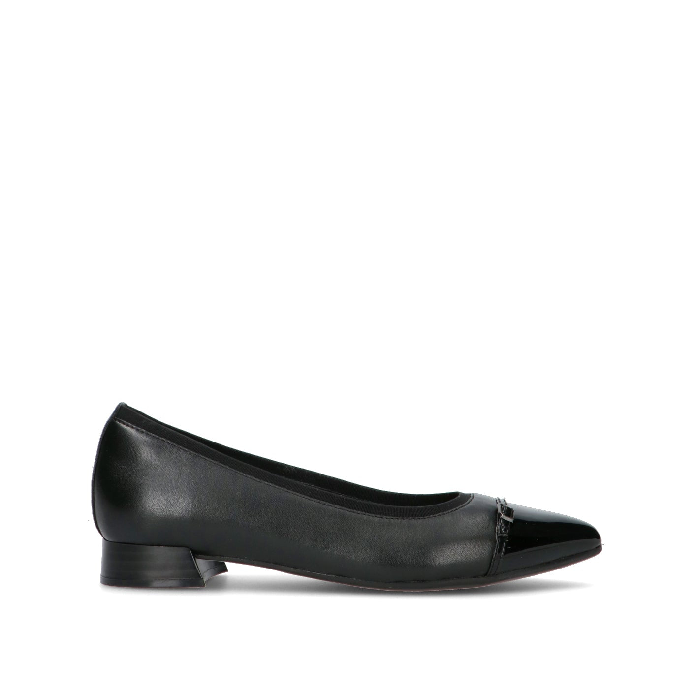 CLARKS ESSENTIALS Ballerina donna nera