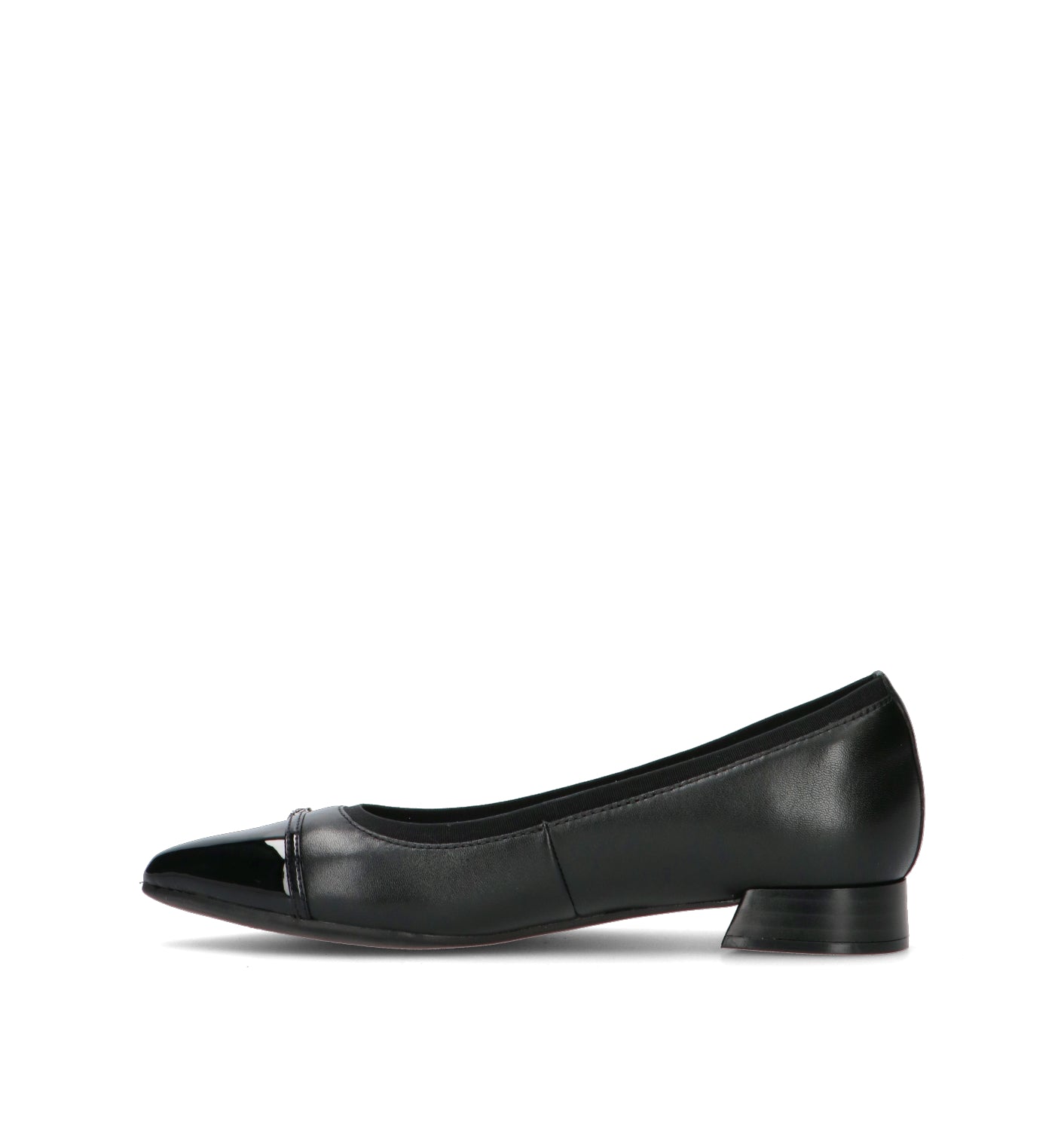 CLARKS ESSENTIALS Ballerina donna nera