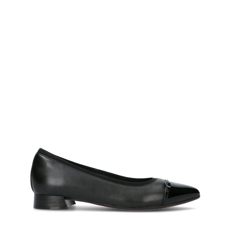 CLARKS ESSENTIALS Ballerina donna nera