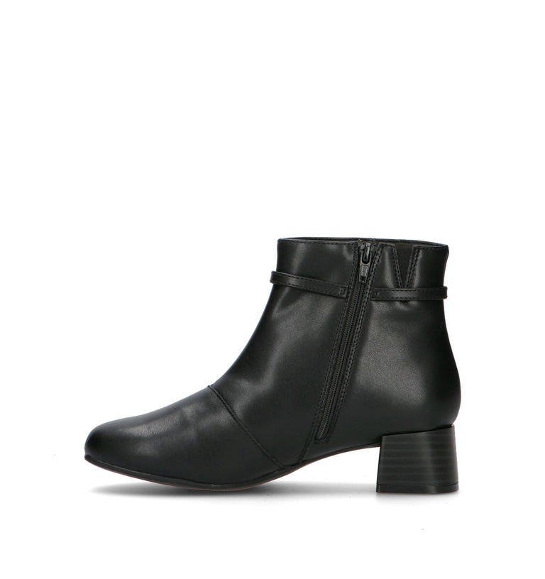 CLARKS ESSENTIALS IRIDESSA AIR Tronchetto donna nero in pelle