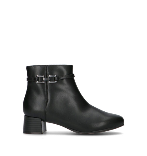 CLARKS ESSENTIALS IRIDESSA AIR Tronchetto donna nero in pelle