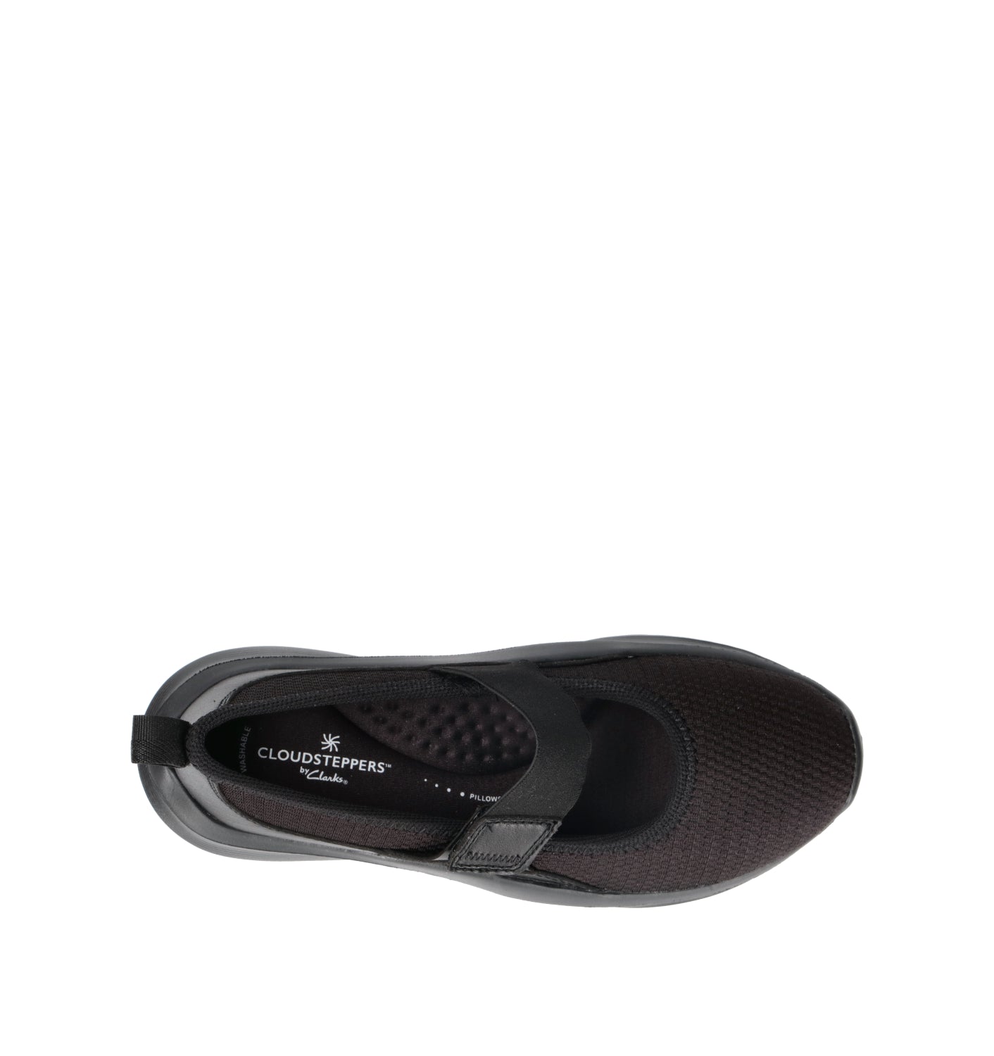 CLARKS ESSENTIALS SOLEVANA JANE Ballerina donna nera
