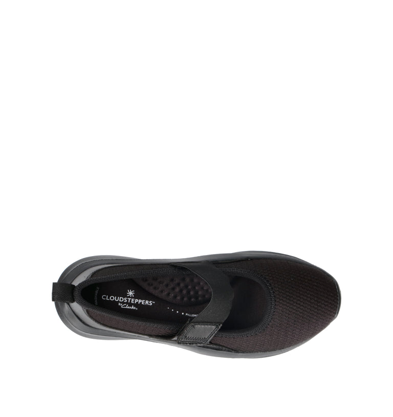 CLARKS ESSENTIALS SOLEVANA JANE Ballerina donna nera