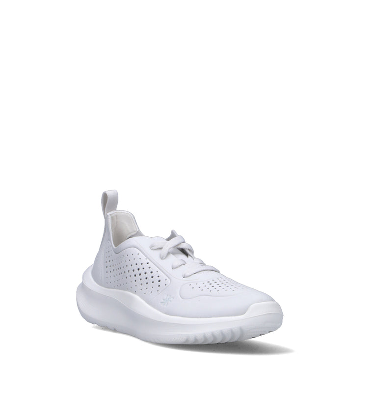 CLARKS ESSENTIALS SOLEVANA TIE Sneaker donna bianca