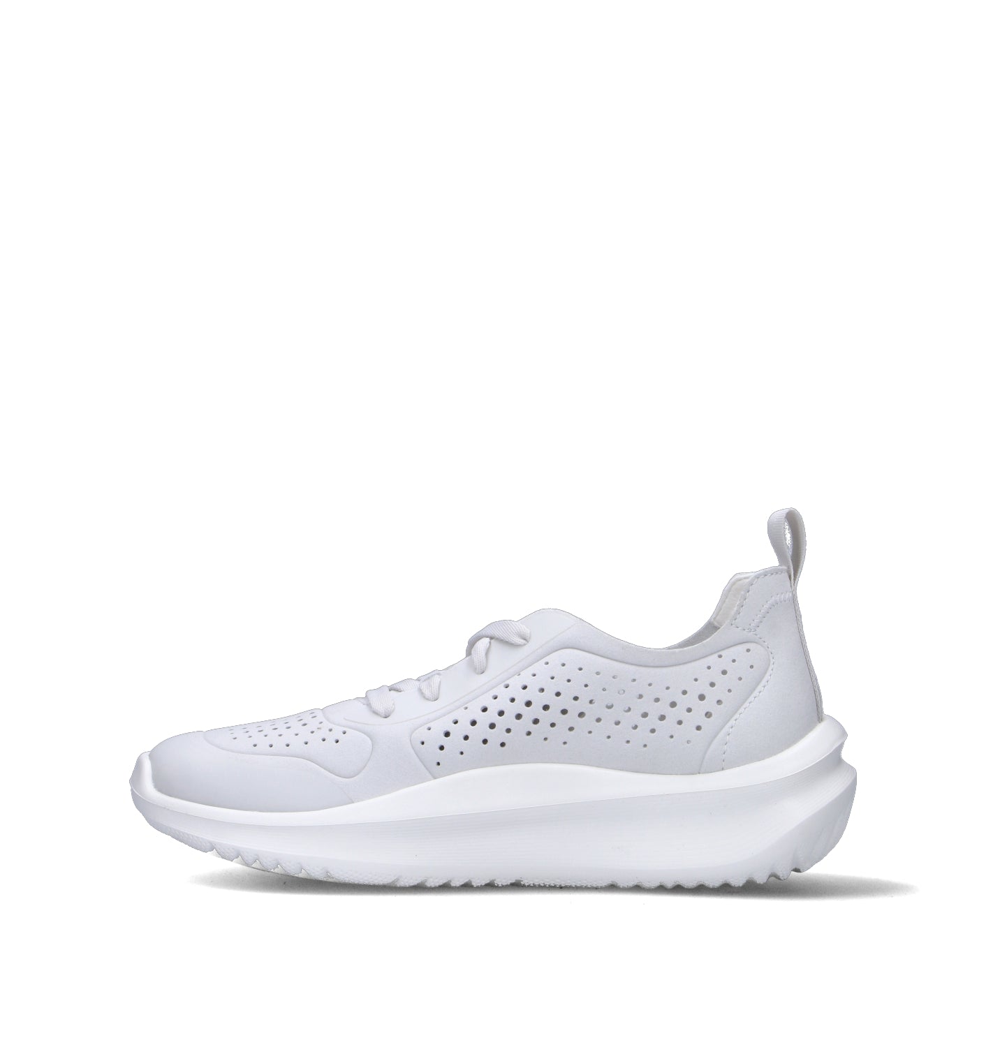 CLARKS ESSENTIALS SOLEVANA TIE Sneaker donna bianca