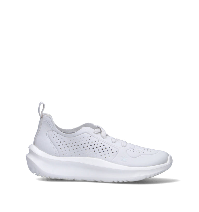 CLARKS ESSENTIALS SOLEVANA TIE Sneaker donna bianca