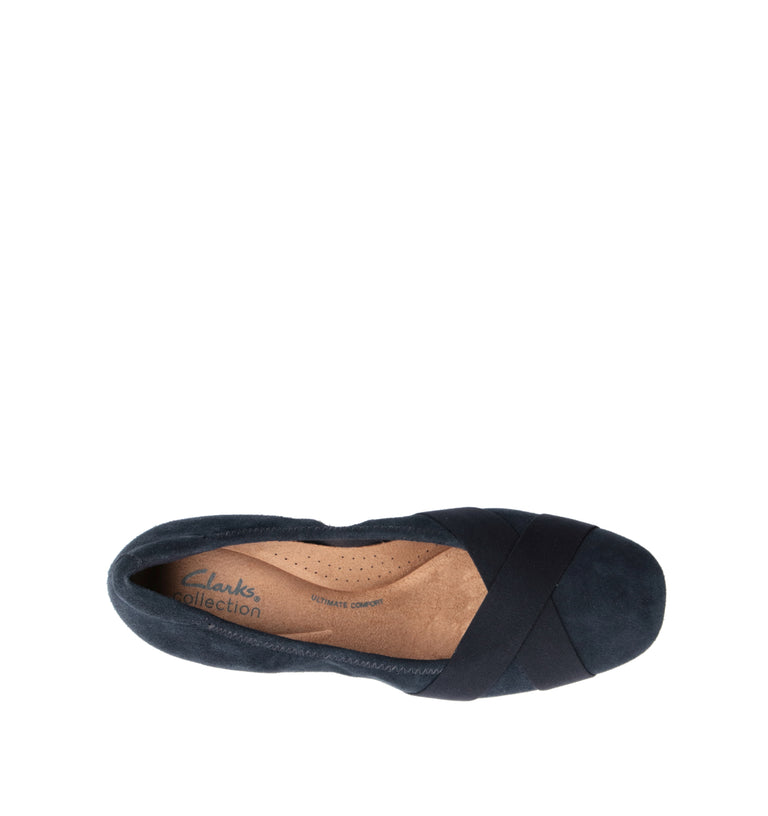 CLARKS ESSENTIALS Ballerina donna blu