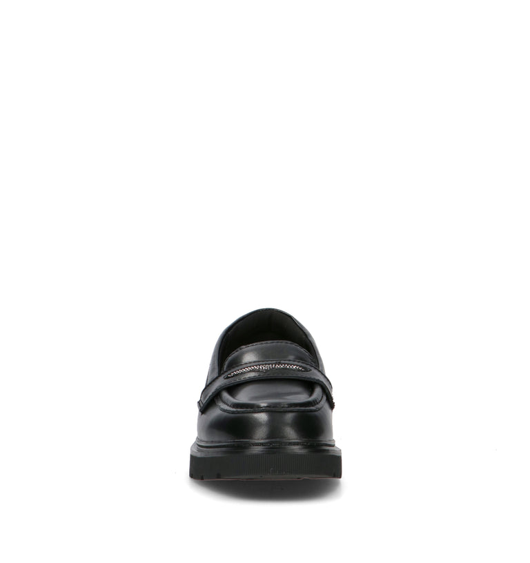 CLARKS ESSENTIALS LAURYL STEP Mocassino donna nero in pelle