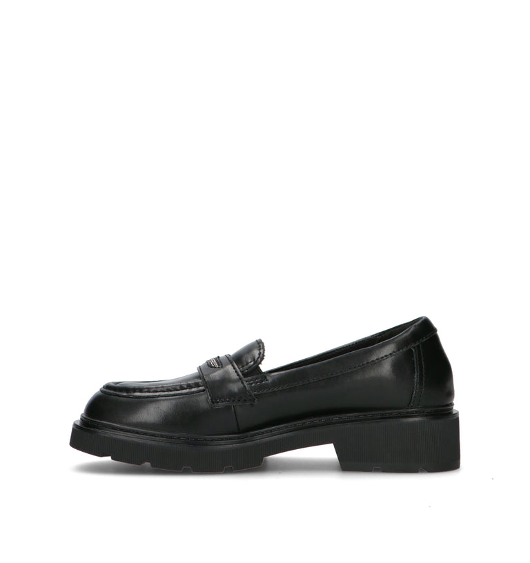 CLARKS ESSENTIALS LAURYL STEP Mocassino donna nero in pelle