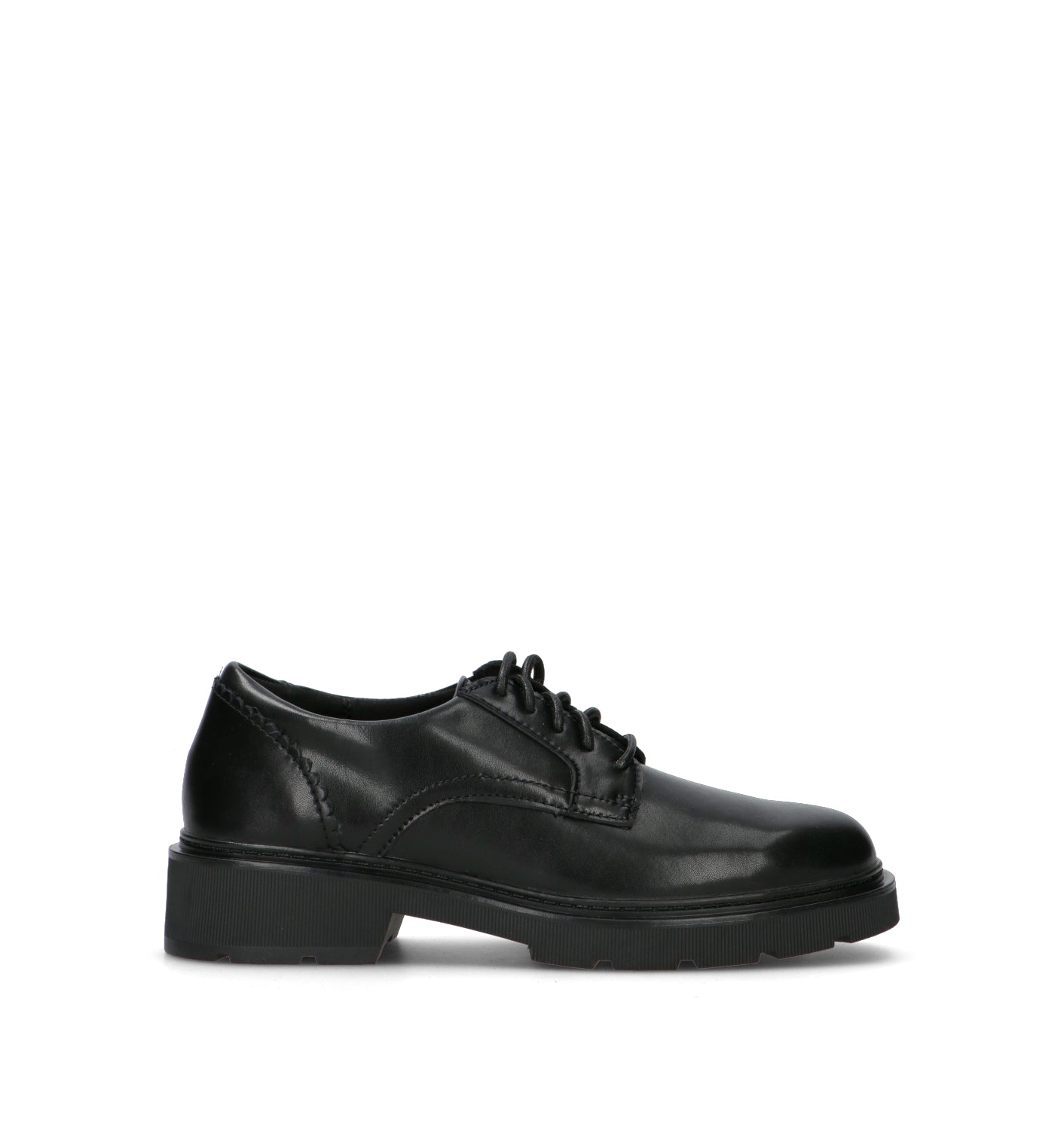 CLARKS ESSENTIALS LAURYL LACE Stringata donna nera in pelle