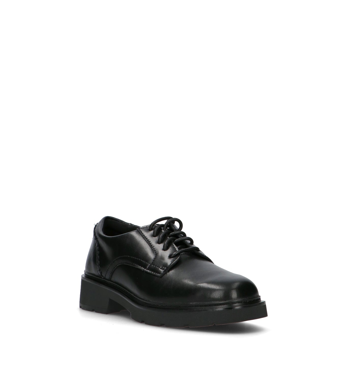 CLARKS ESSENTIALS LAURYL LACE Stringata donna nera in pelle