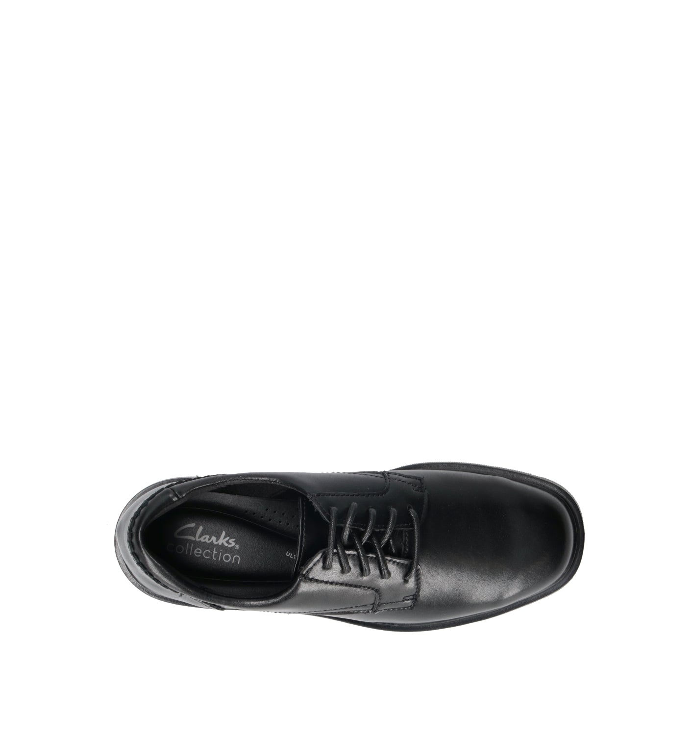 CLARKS ESSENTIALS LAURYL LACE Stringata donna nera in pelle