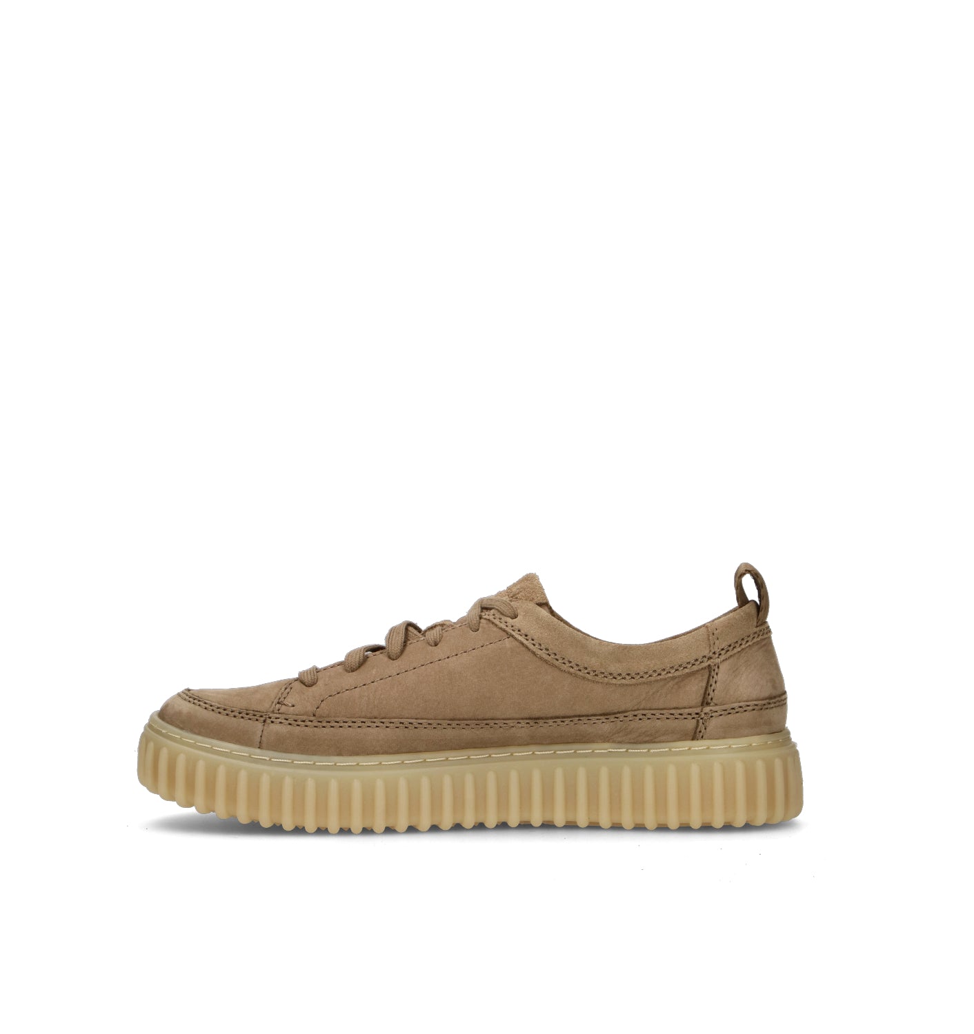 CLARKS CORE TORHILL LACE Sneaker uomo beige in nabuk