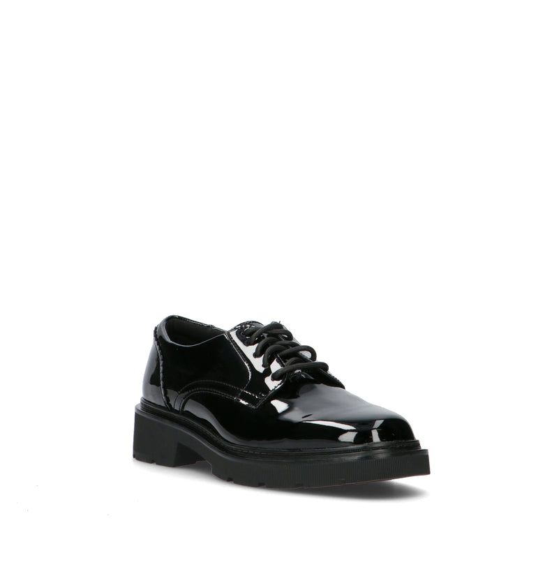 CLARKS ESSENTIALS Stringata donna nera