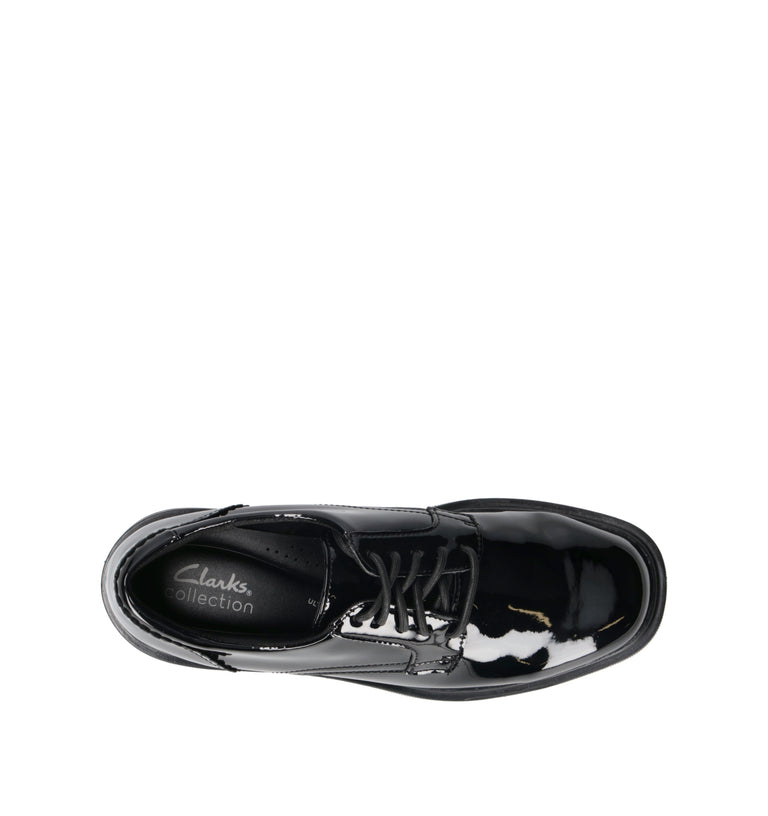 CLARKS ESSENTIALS Stringata donna nera