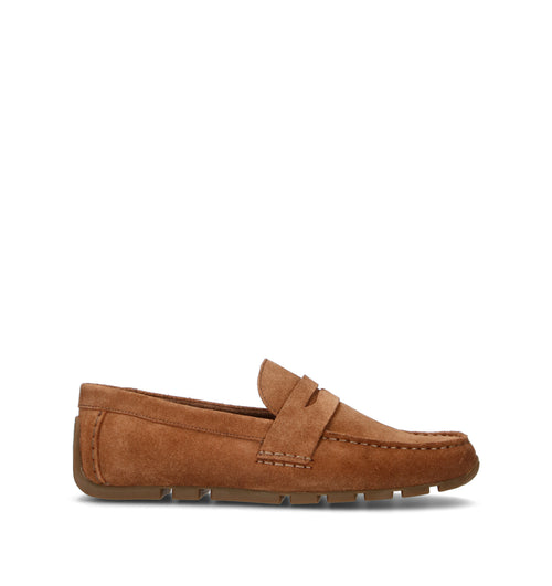 CLARKS CORE CORSLEY BAR Mocassino uomo marrone in suede