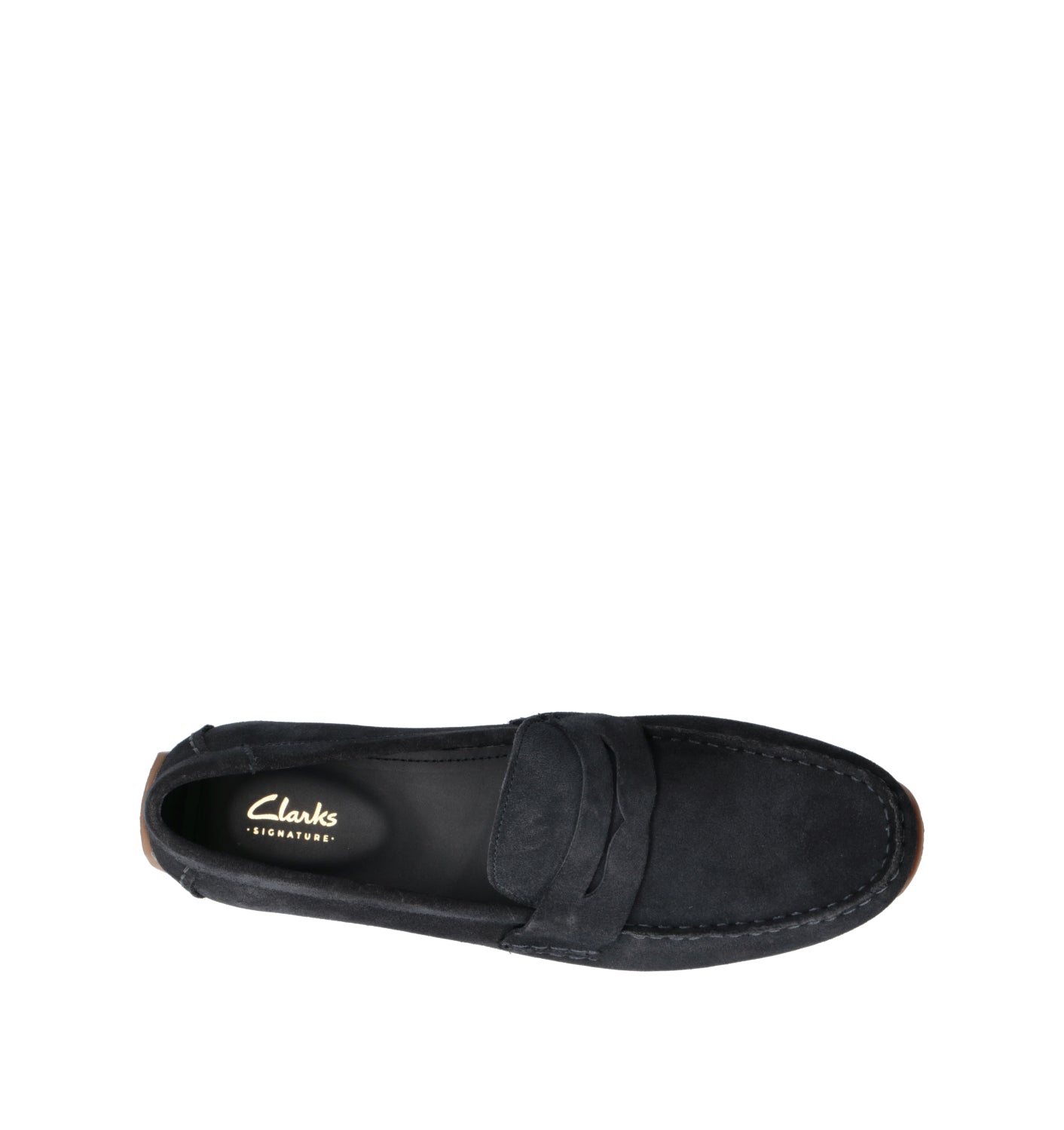 CLARKS CORE CORSLEY BAR Mocassino uomo blu in suede