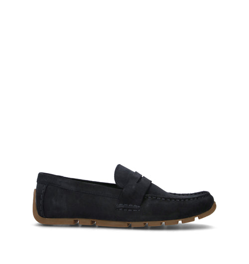 CLARKS CORE CORSLEY BAR Mocassino uomo blu in suede