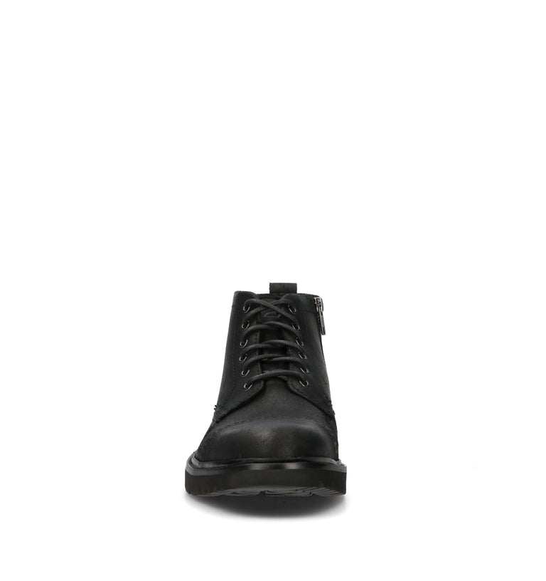 CLARKS ESSENTIALS WELTRIDGE ZIP Polacco uomo nero in pelle