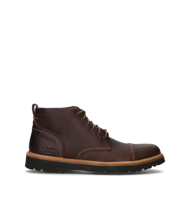 CLARKS ESSENTIALS Polacco uomo marrone in pelle