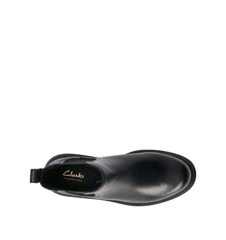 CLARKS CORE ORINOCO3 LANE Beatles donna nero in pelle