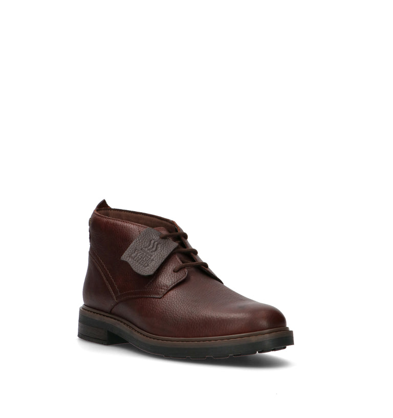 CLARKS CORE NEWFORD MID WP Polacco uomo marrone in pelle