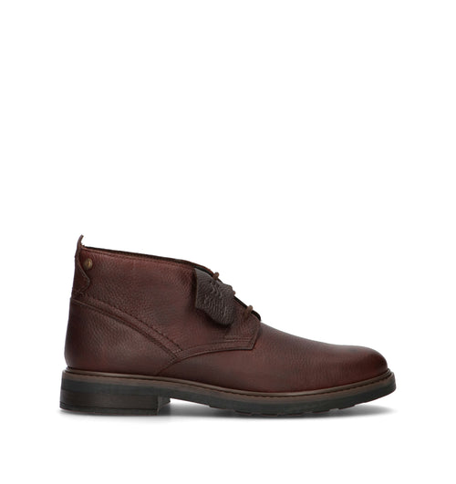 CLARKS CORE NEWFORD MID WP Polacco uomo marrone in pelle