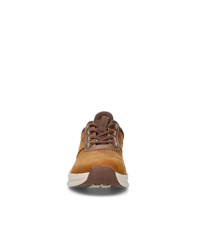 CLARKS ESSENTIALS MOTION TREK LX Sneaker uomo marrone in pelle