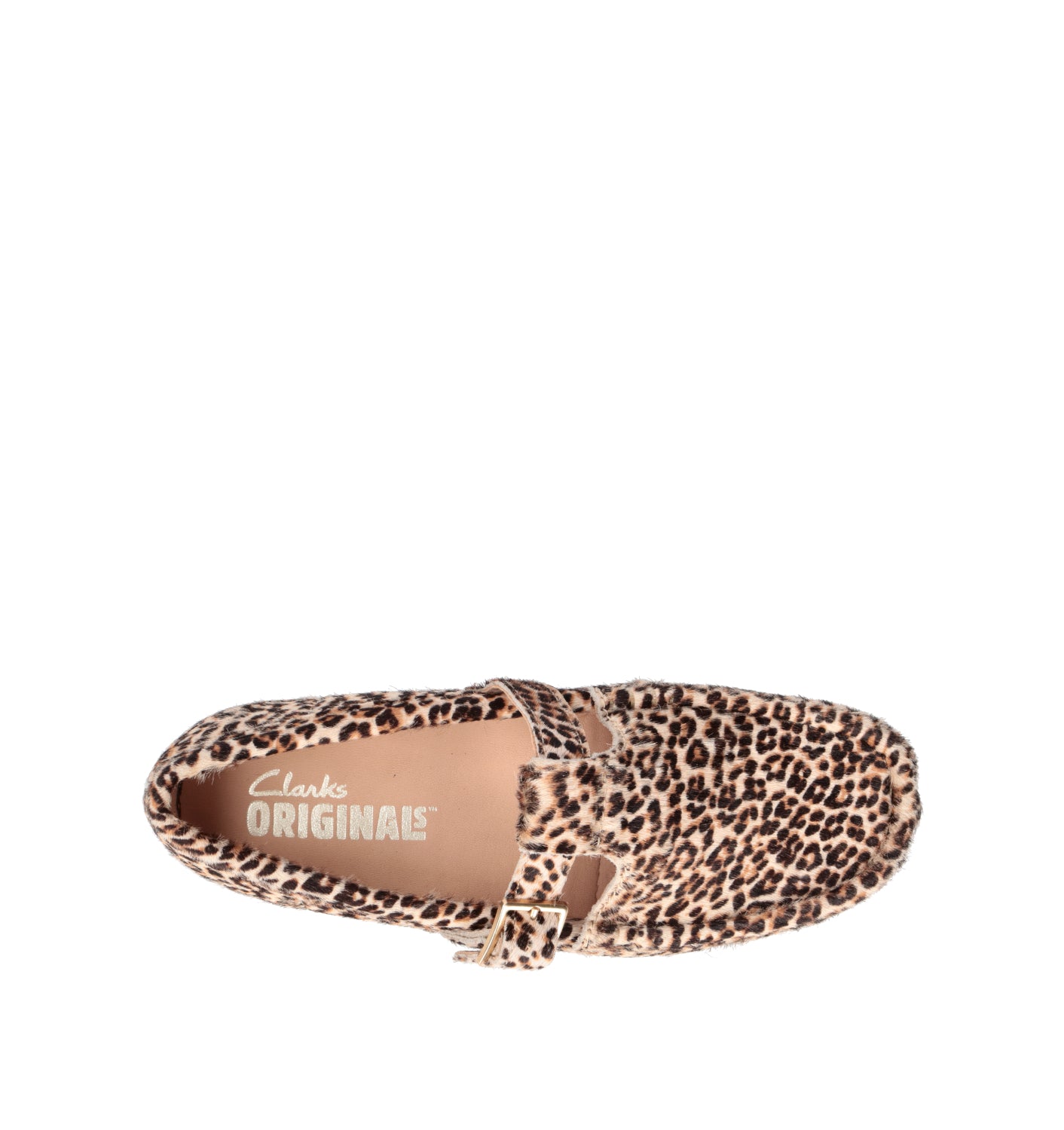 CLARKS ORIGINALS WALLABEE T BAR Mocassino donna maculato in cavallino
