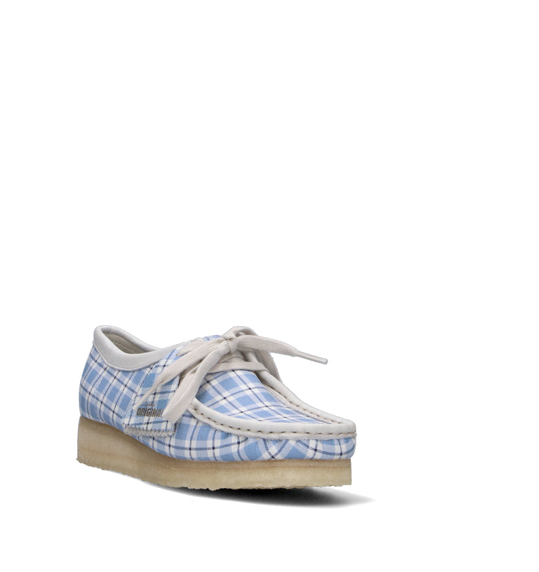 CLARKS ORIGINALS WALLABEE Mocassino donna azzurro