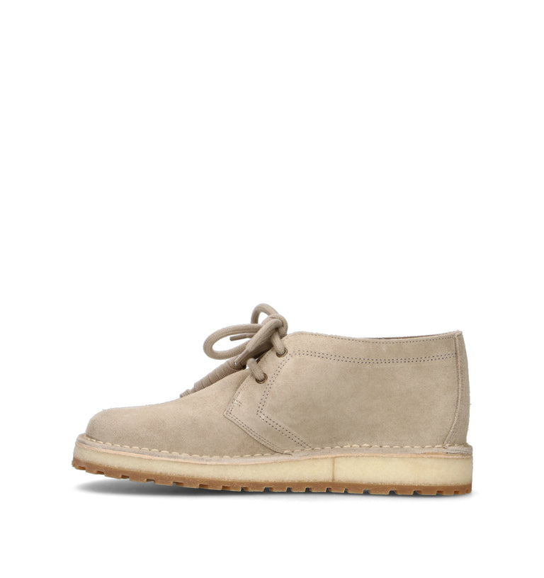 CLARKS ORIGINALS DESERT HUNTER Polacco uomo beige in suede