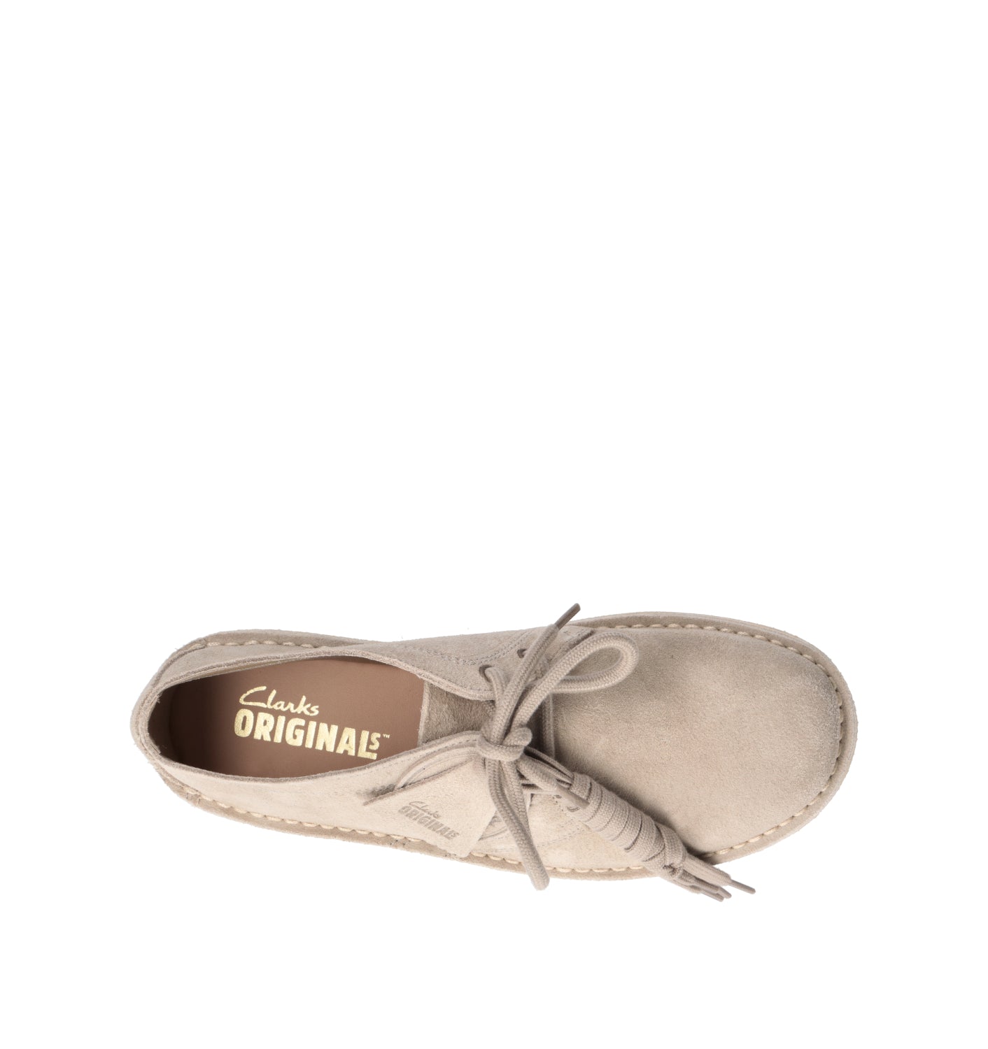 CLARKS ORIGINALS DESERT HUNTER Polacco uomo beige in suede