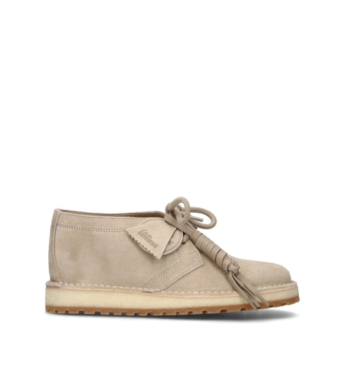 CLARKS ORIGINALS DESERT HUNTER Polacco uomo beige in suede