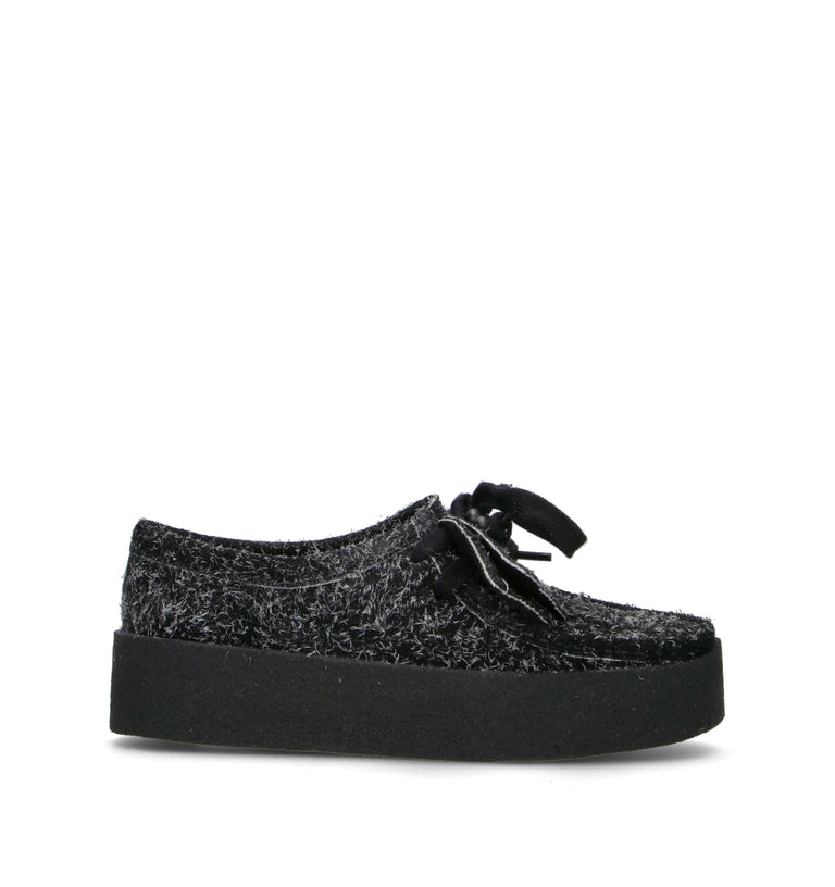 CLARKS ORIGINALS WALLABEE CUP Mocassino donna nero in suede