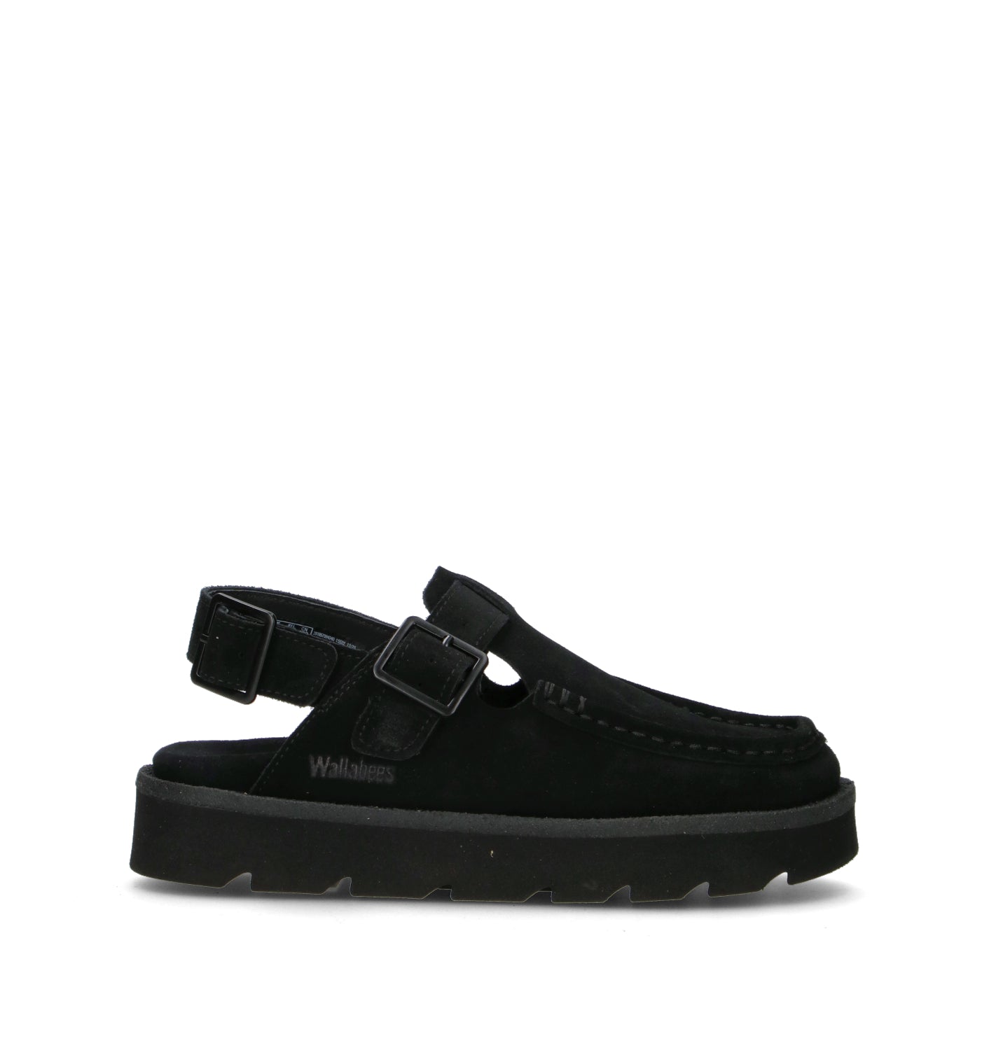 CLARKS ORIGINALS MEARE EASY Sabot donna nera in suede