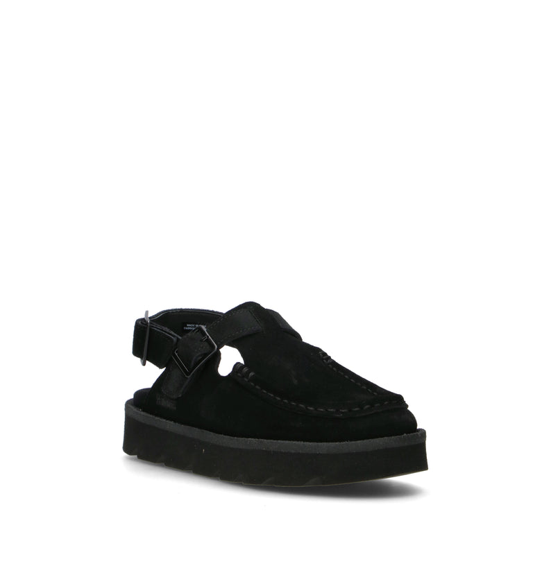 CLARKS ORIGINALS MEARE EASY Sabot donna nera in suede