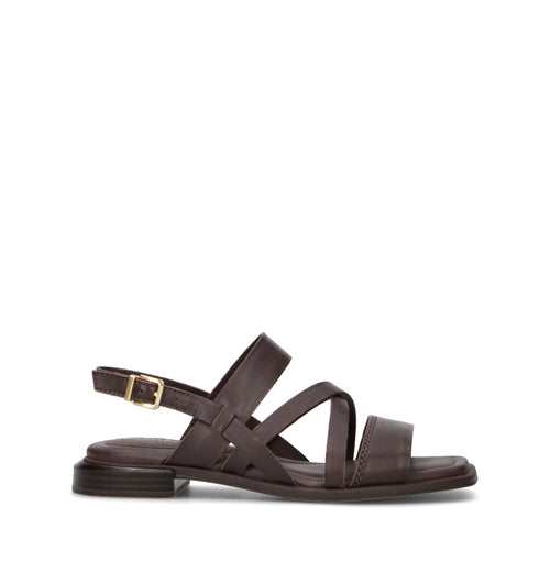 CLARKS CORE ARIANY STRAP Sandalo donna marrone in pelle