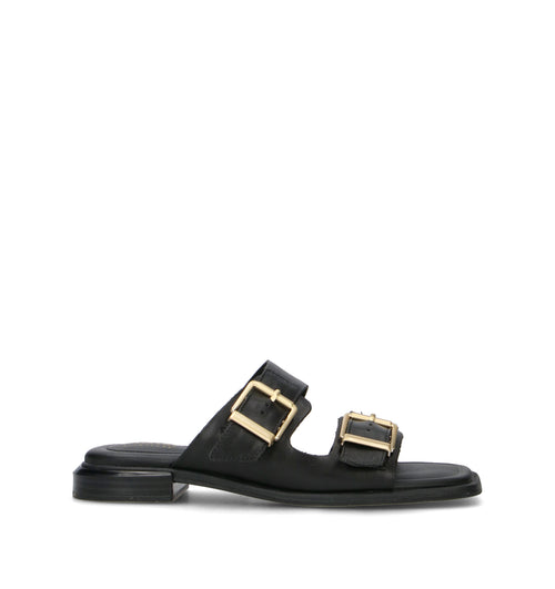CLARKS CORE ARIANY BAY Ciabatta donna nera in pelle