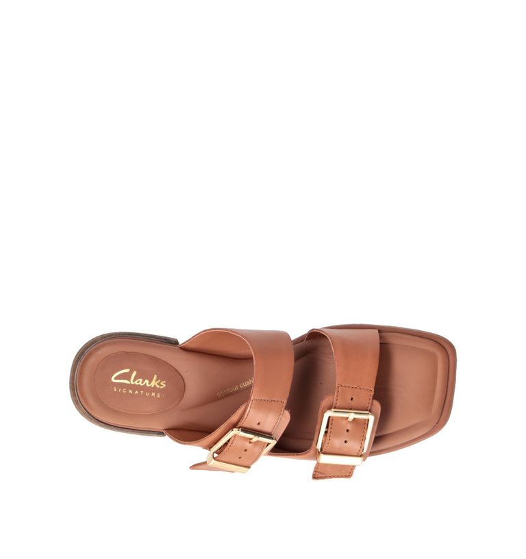 CLARKS CORE ARIANY BAY Ciabatta donna marrone in pelle