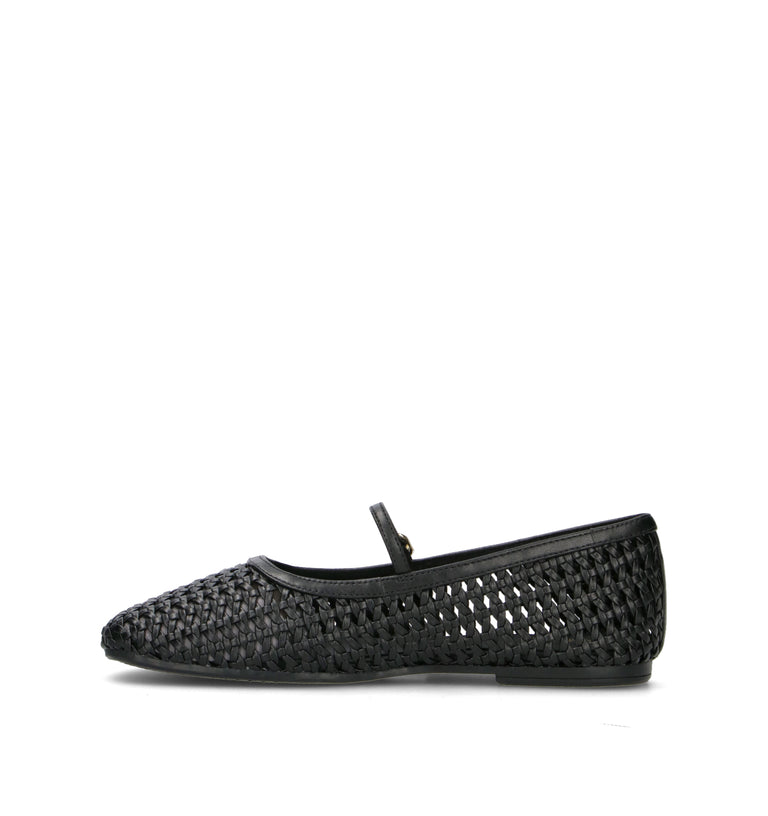 CLARKS CORE LIVIA SKY Ballerina donna nera in pelle