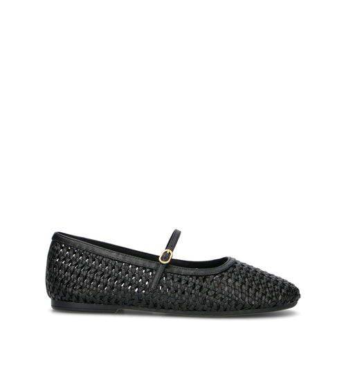 CLARKS CORE LIVIA SKY Ballerina donna nera in pelle