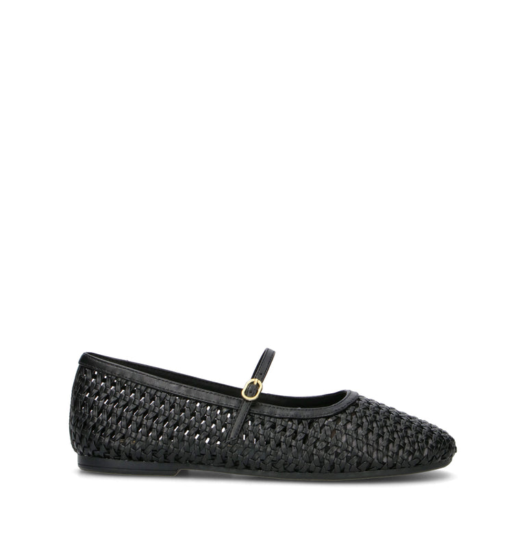 CLARKS CORE LIVIA SKY Ballerina donna nera in pelle