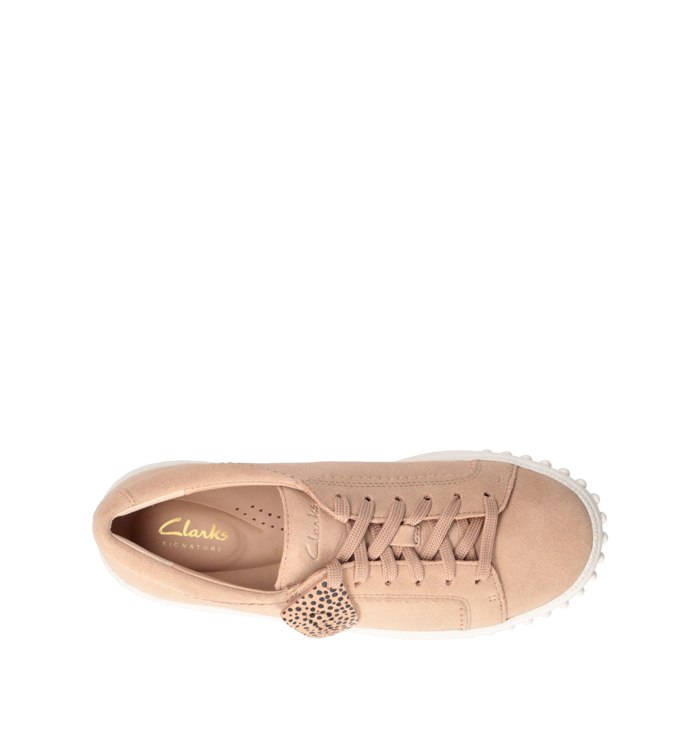 CLARKS CORE MAYHILL WALK Sneaker donna beige in suede