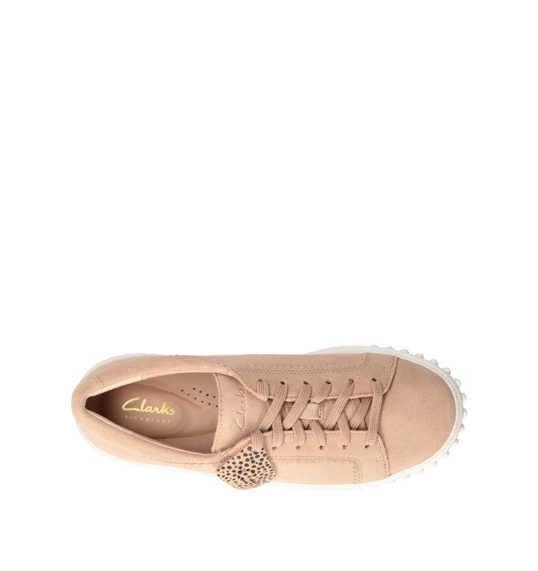 CLARKS CORE MAYHILL WALK Sneaker donna beige in suede